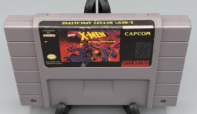 X-Men Mutant Apocalypse Super Nintendo SNES Authentic 💯 Tested