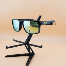 New Oakley Holbrook Polarized  PRIZM Sunglasses Matte Black/Gold Iridium