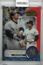 2022 Topps Gold Label New York Yankees Reggie Jackson Base Class 2 Red 18/50