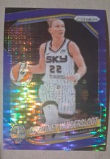 2025 Panini Prizm WNBA - Courtney Vandersloot #124 Blue Pulsar Prizm /199