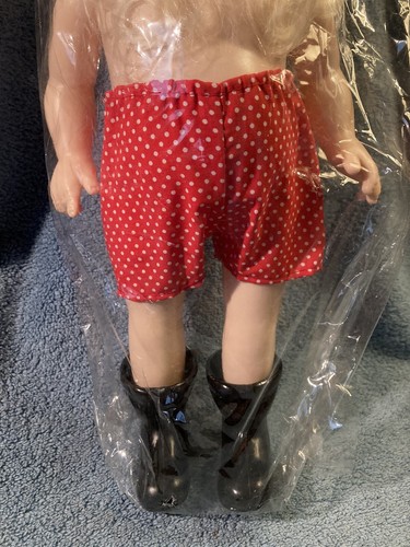 1991 Billie Peppers Fibre Craft 14" PORCELAIN-LOOK SANTA DOLL #3201 NIP (i) - Picture 3 of 4