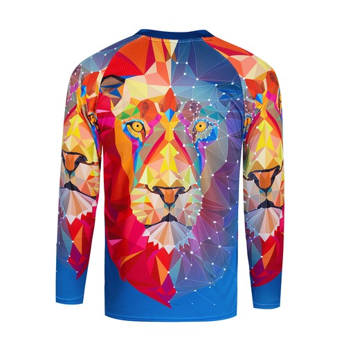 Hombres Ciclismo Jersey Descenso Desgaste Bicicleta Mangas Largas MTB Todoterreno Deportivo Camisa Prendas para el torso - Imagen 5 de 23