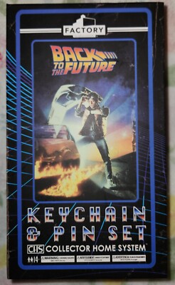 BACK TO THE FUTURE | CHS KEYCHAIN AND PIN SET 2023 SAN DIEGO COMIC