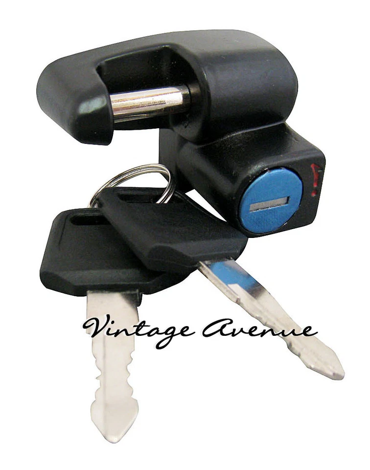 BLOQUEO CASCO HONDA CX500 CX500C CN250 GL1000 GL1100 GL1200 VF700 VF750C Foto 4 de 4