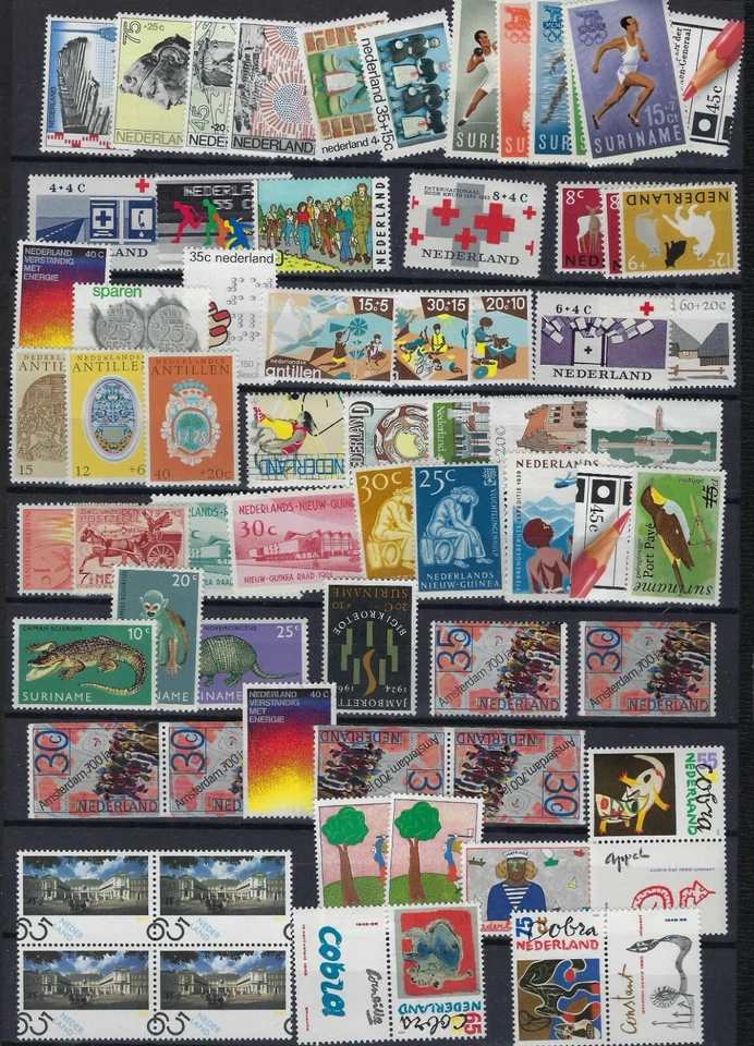 EUROPA HOLANDA E COLÔNIAS 1940 1980 COLEÇÃO DE 150 PLUS - Imagem 2 de 4