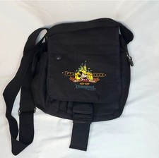 Rare Disneyland Resort 50th Anniversary Cross Body Bag Black Canvas Collectible