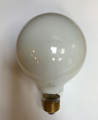 GLOBE G95 E27 60W 230V opal weiß Globelampe Glühlampe 95mm DIMMBAR!!!
