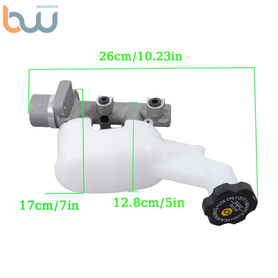 Cilindro maestro de freno con depósito para Chevrolet Cobalt Pontiac Pursuit G5 05-08 Foto 2 de 4