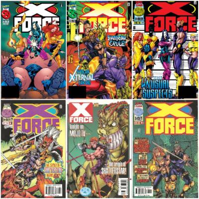 °X-FORCE Vol.1 #52-53-54-5960-64° US Marvel 1994 Loeb / Pollina Auswahl
