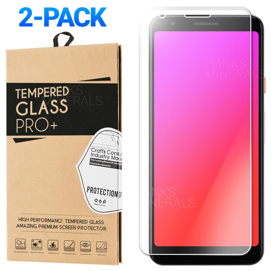 2-Pack Tempered Glass Screen Protector For Google Pixel 5 4a 4 4 XL 3 3a XL - Image 2 of 4