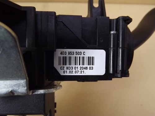 Audi A6 4F A4 8E Lenkstockschalter 4E0953513E 4E0953503C Blinker Wischer Hebel - Picture 5 of 5