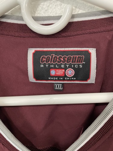 Colosseum Athletics Texas A&M University Aggies Pullover Windbreaker Sweatshirt - Picture 2 of 3