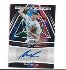 2022 PANINI ELITE EXTRA EDITION Max Rajcic AUTO Cardinals #HG-MR HIDDEN GEMS