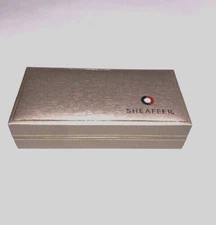Sheaffer Black Legacy Hert Ballpoint Pen White Dot Case Champagne Color Box 9040