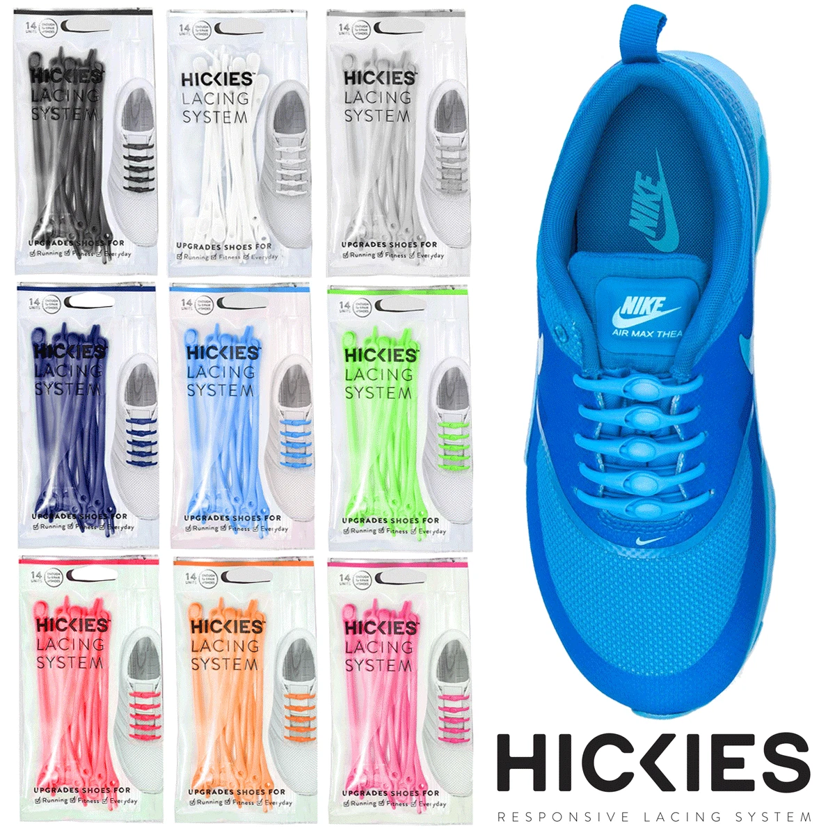 Hickies store shoe fasteners
