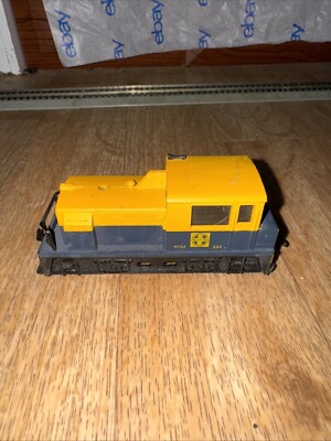 HO AHM Santa Fe ATSF 332 Yard Switcher Locomotive Engine | eBay