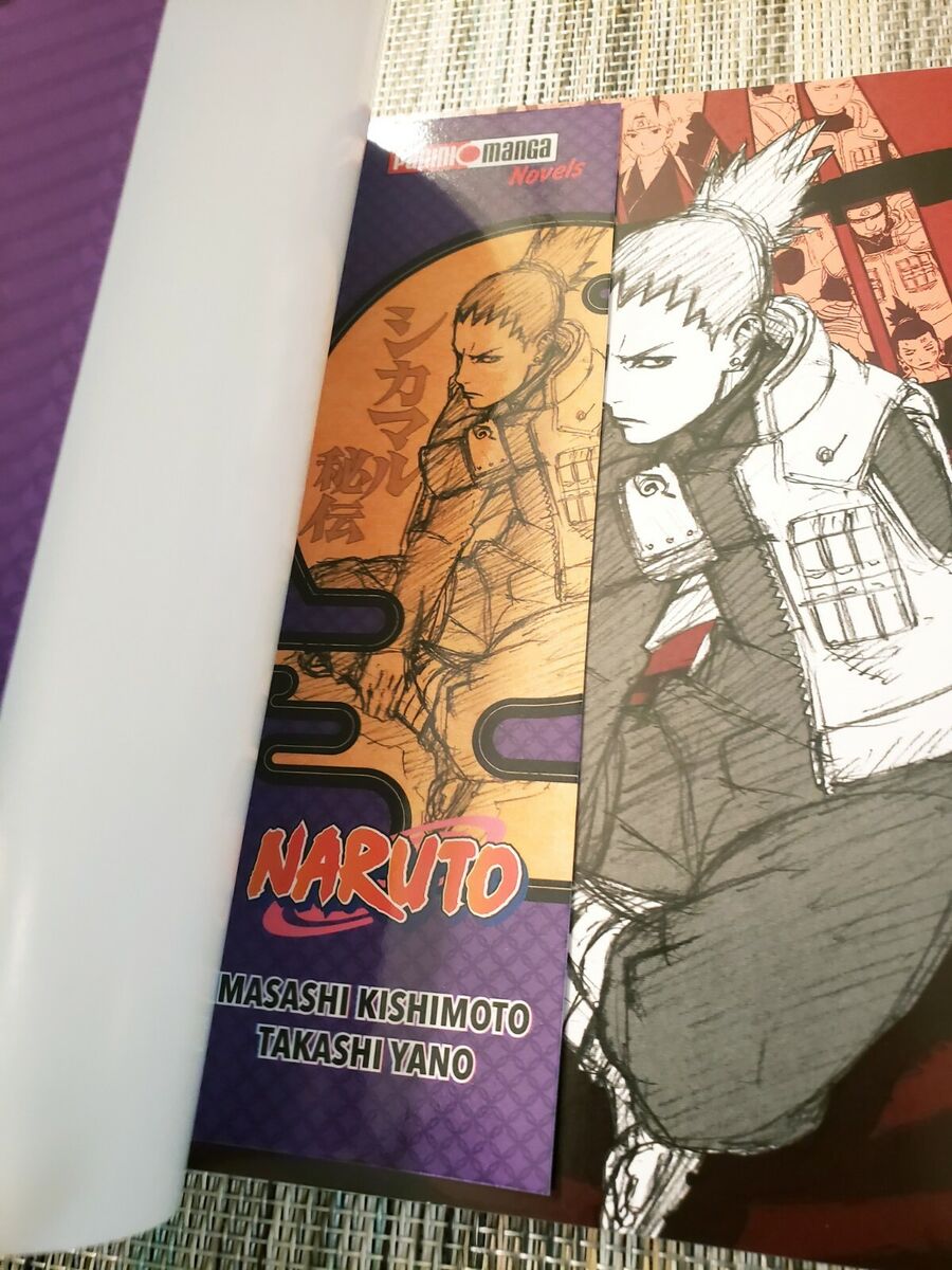 Naruto Light Novel A História Secreta de Shikamaru Panini Novo