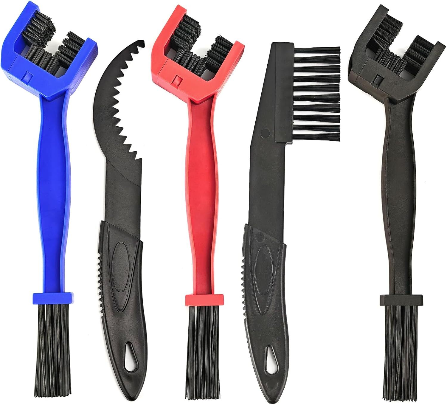 5PCS Bike Motorcycle Chain Washer Set with Cleaning Brush for Bicycle Maintenance