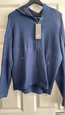 Adidas Hoodie Blue Large Unisex BNWT