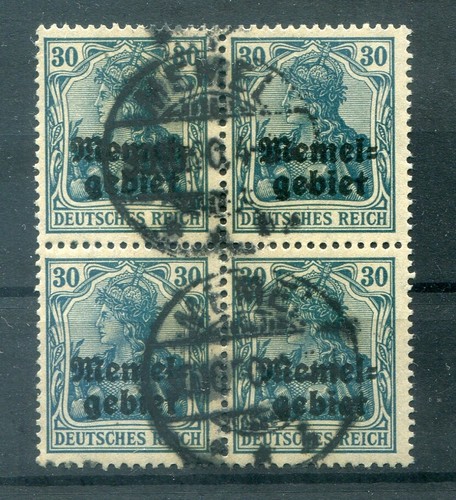 Memel 15 Quattro Blocchi Gest.