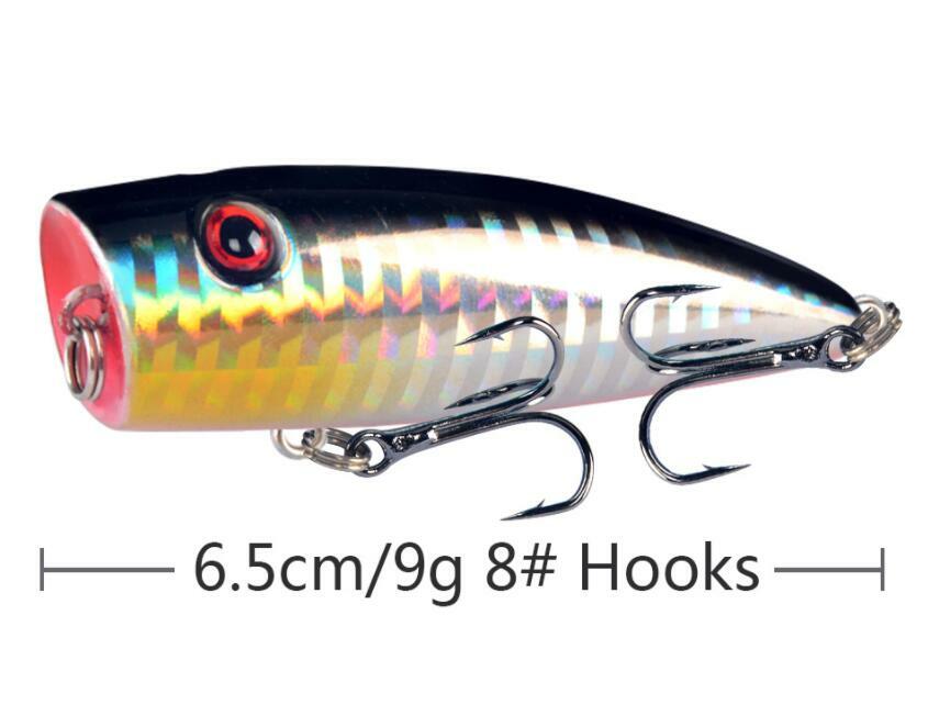 5PCS Fishing Lures Popper Topwater Bass Pike Carp Baits Swimbait Fishing Pesca - Image 7