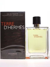 HERMES TERRE D'HERMES Eau De Toilette Spray FOR MEN 3.3 Oz / 100 ml NEW IN BOX