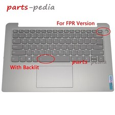 Palmrest Upper US Keyboard Bezel W/ Backlit for Lenovo Ideapad 3-14ITL6 3-14ALC6