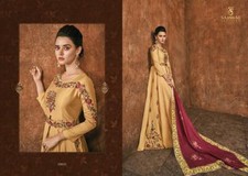 Beautiful Silk Indian Pakistani Anarkali dress size L