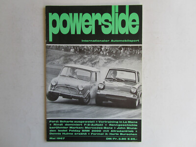 Powerslide 05/1967 - Felday BRM 2000 Allrad - Jochen Rindt - 12 Stunden Sebring