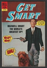 Dell GET SMART No. 1 (1966) Don Adams & Fang Photo Cover! VF
