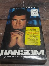 Vintage RANSOM VHS - Mel Gibson - Factory Sealed - Touchstone Home Video