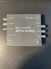 Blackmagic Design Mini Converter SDI to Analog Embedded Audio With Power Supply