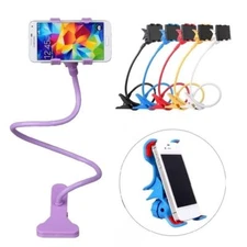 Flexible Lazy Bracket Cell Phone Stand Holder Car Bed Desk For iPhone Samsung