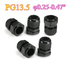 45 or 90PCS PG13.5 IP68 Waterproof Cable Glands for  0.25-0.47" Electrical Cord