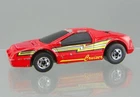 Vintage 1983 Hot Wheels 1/64 Diecast Crack-Ups Red Fiero Cruiser Hood Basher MYS