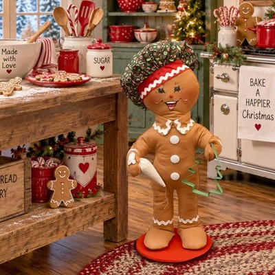 Annalee Limited Edition 33in Christmas Gingerbread Chef