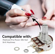 Replacement Potentiometer Knob – Compatible with Medicool Pro Power 20K