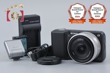 Sony Alpha  NEX-3 Black 14.2 MP 16mm Lens Japanese Language Only 