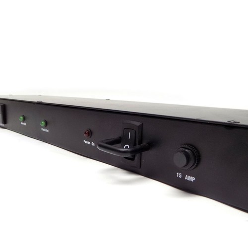 Weltron CL-130A EMI/RFI 9-Outlet Rack Mountable Surge Protector w/ 15 Foot Cord - Picture 5 of 6
