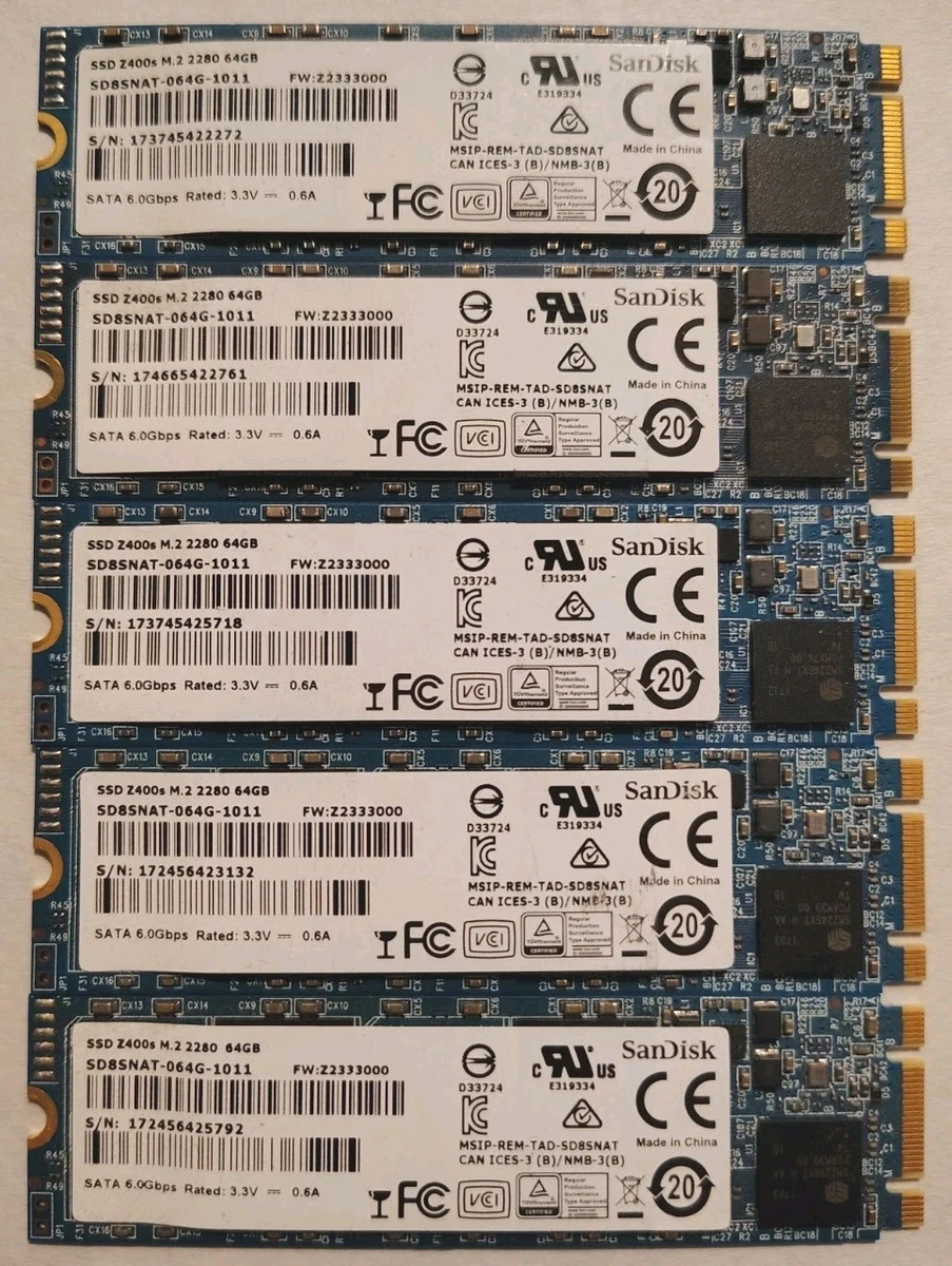 SanDisk M.2 Interface 64 GB Solid State Drives for sale | eBay