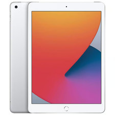 Apple iPad 10.2" 8th Gen 32GB Silver Unlocked Grade B Tablet