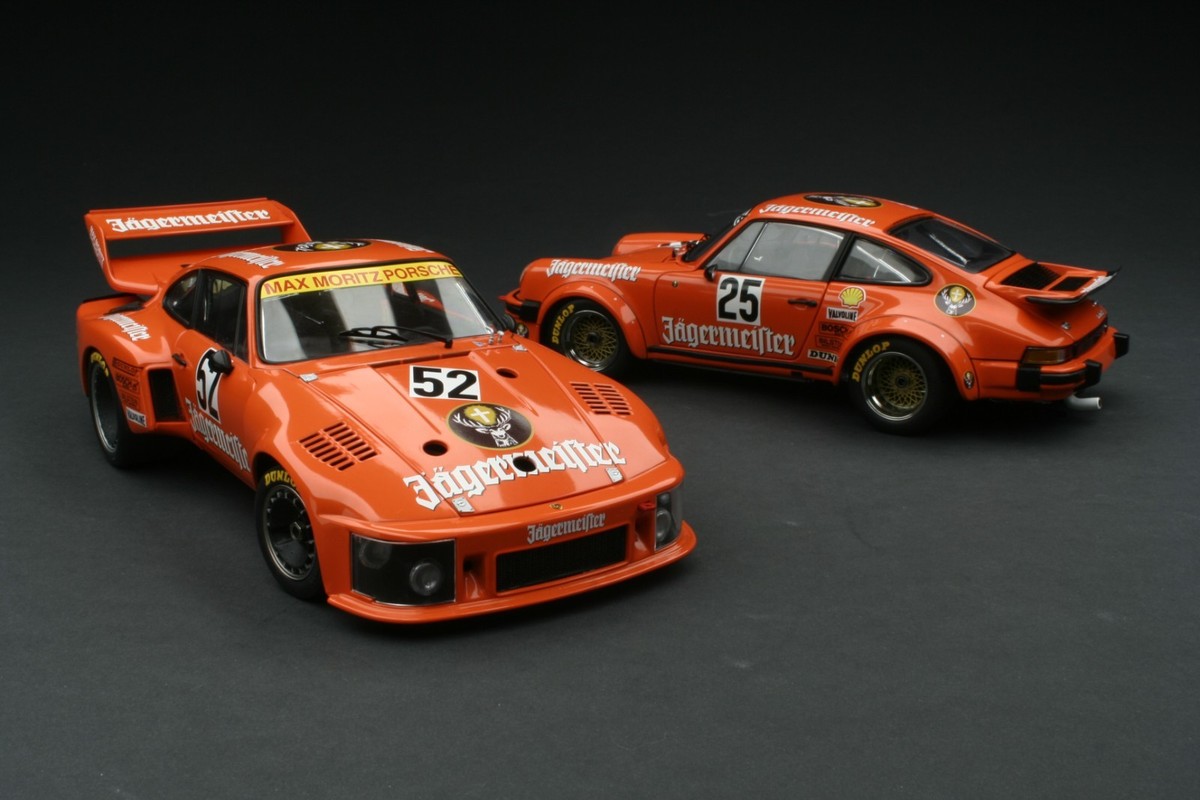 Exoto | 1:18 | JAGERMEISTER GIFT SET | 1976 Porsche 934 RSR Turbo
