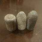 Original Civil War (1861-65) Bullets Set of 3 Collectible Militaria Relics