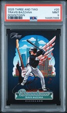 2025 Panini Three And Two Downtown Travis Bazzana PSA 9 POP 6