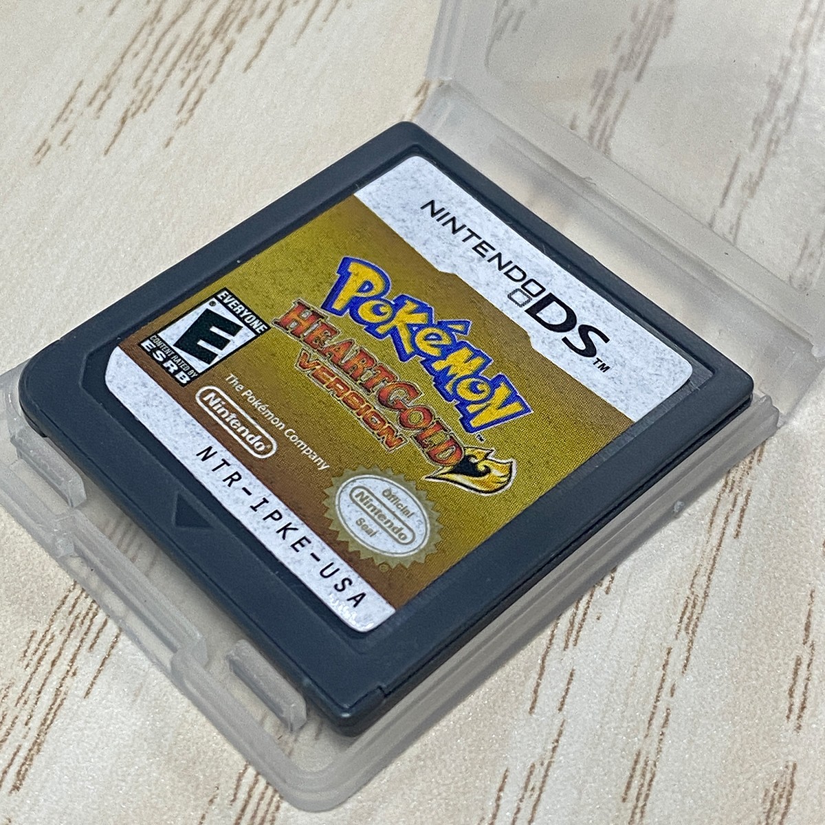 Pokemon HeartGold Version DS Game Card for Nintendo DS DS Lite DSi 3DS Tested