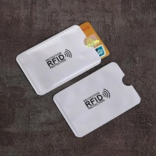 10x RFID Blocking Sleeves Credit Card Protector Holders Theft Protection Secure
