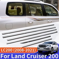 For Toyota Land Cruiser 200 Lc200 Stainless Steel Car Window Trim Accessories For Toyota Land Cruiser 200 Lc200 Stainless Steel Car Window Trim Accessories