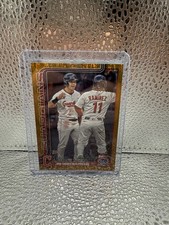 2025 Topps Update #US26 Jose Ramirez / Steven Kwan VC Gold Holo Foil /50
