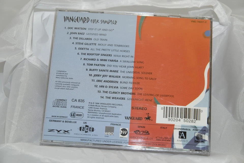 Vanguard Folk Sampler, CD, neuwertiger Zustand - Bild 3 von 3