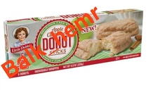 New Little Debbie Apple Cinnamon Donut Sticks Pastry snack cake  viral snack 